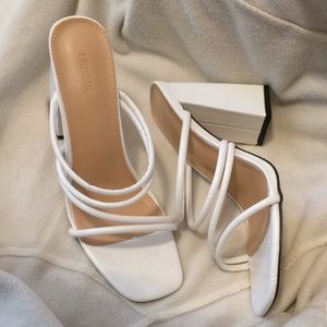 Size 8 1/2 Shein Strap Block Heel